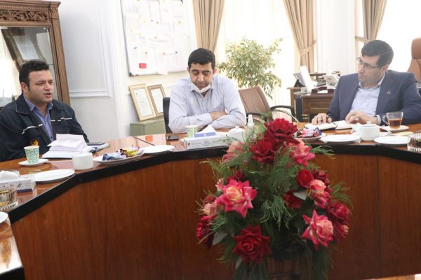 نشست صمیمانه مدیر عامل سیمان تهران و اعضای شورای اسلامی کار